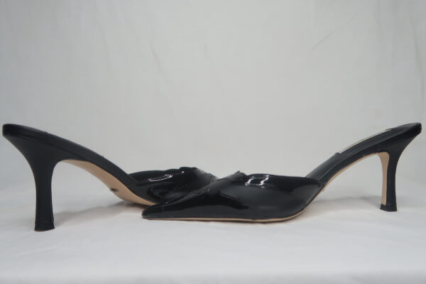 Tony Bianco Shuga Black Patent Mule Heels - Image 3