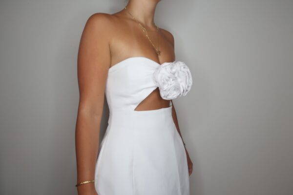 YOJANI BOUTIQUE Valencia Dress White Size 8 - Image 9